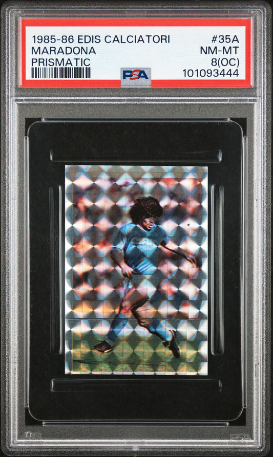 1985-1986 EDIS CALCIATORI #35A PSA 8(oc) NAPOLI